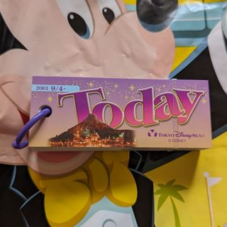 ディズニー(Disney)のTODAY　メモ　バラ　シー(ノート/メモ帳/ふせん)