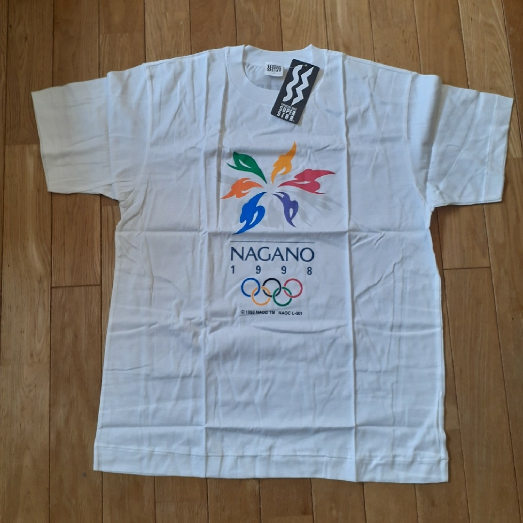 MIZUNO(ミズノ)の【新品】ミズノ 長野オリンピック1998年 公式Tシャツ メンズのトップス(Tシャツ/カットソー(半袖/袖なし))の商品写真