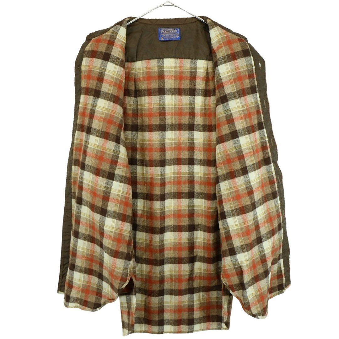 PENDLETON - 70年代 USA製 PENDLETON ペンドルトン ウールチェック長袖