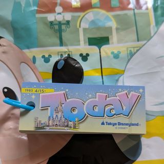 ディズニー(Disney)のTODAY　メモ　ランド(ノート/メモ帳/ふせん)