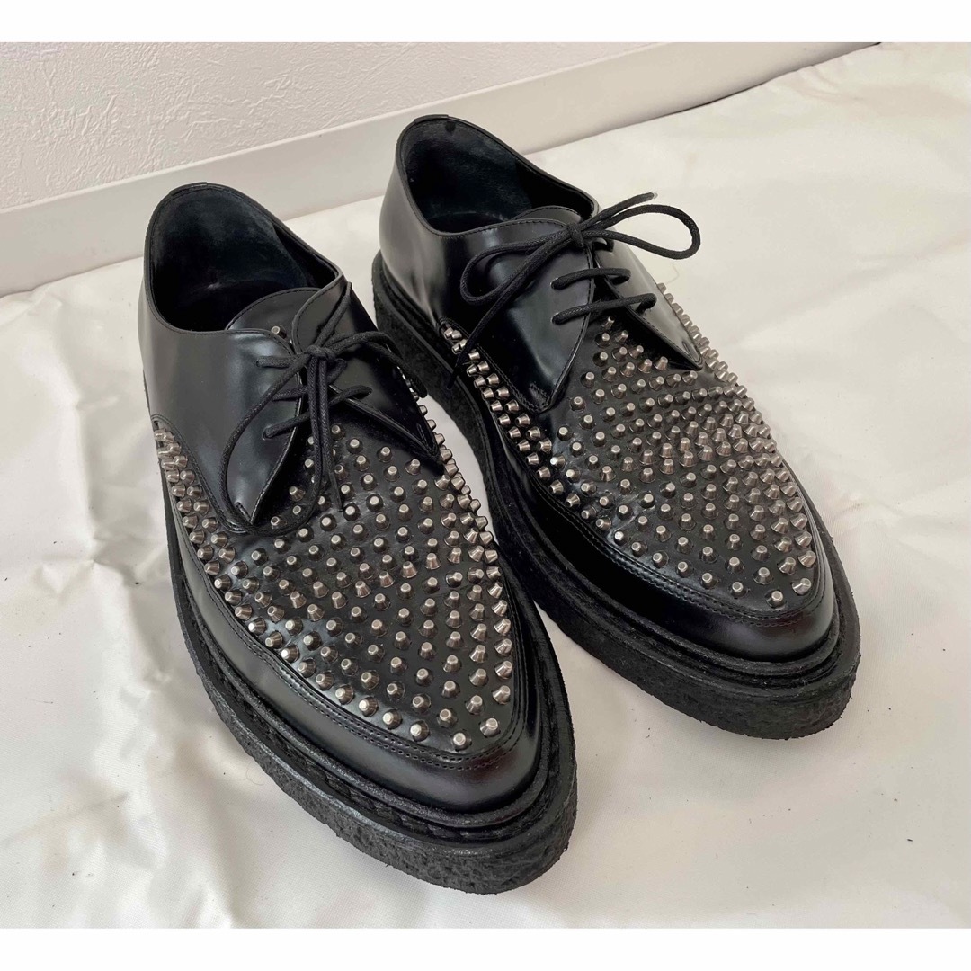 美品 saint laurent サンローラン クリーパー 41 ブーツ-