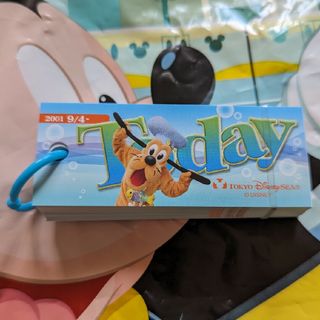 ディズニー(Disney)のディズニー　TODAY　メモ　プルート(ノート/メモ帳/ふせん)