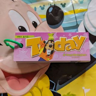 ディズニー(Disney)のディズニー　TODAY　メモ　グーフィー(ノート/メモ帳/ふせん)