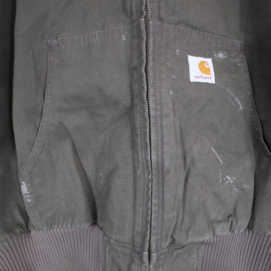 4XL【carhartt】カーハート アクティブジャケット ブラウン ダック地