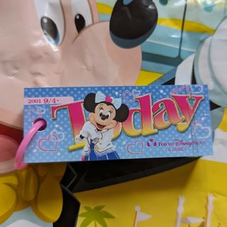 ディズニー(Disney)のディズニー　TODAY　メモ　ミニー(ノート/メモ帳/ふせん)