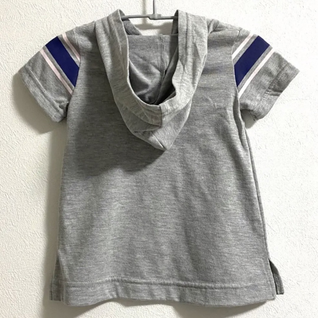 Champion(チャンピオン)の新品【匿名発送】Champion 半袖Tシャツワンピース 70cm キッズ/ベビー/マタニティのベビー服(~85cm)(ワンピース)の商品写真