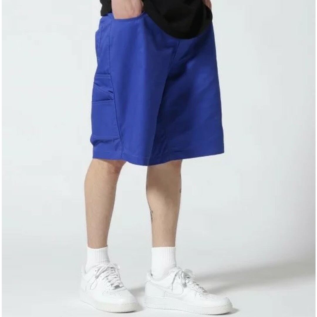 AVIREX(アヴィレックス)のAVIREX アヴィレックス 23SS 直営店限定 AVX T/C TWILL PAINTER SHORT PANTS ツイルペインターショートパンツ AVX202301-003 L ブルー ショーツ ボトムス【中古】【AVIREX】 メンズのパンツ(ショートパンツ)の商品写真