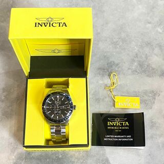 定価約万円 インビクタ メンズ腕時計 クロノグラフ スイス製 黒 新品 人気