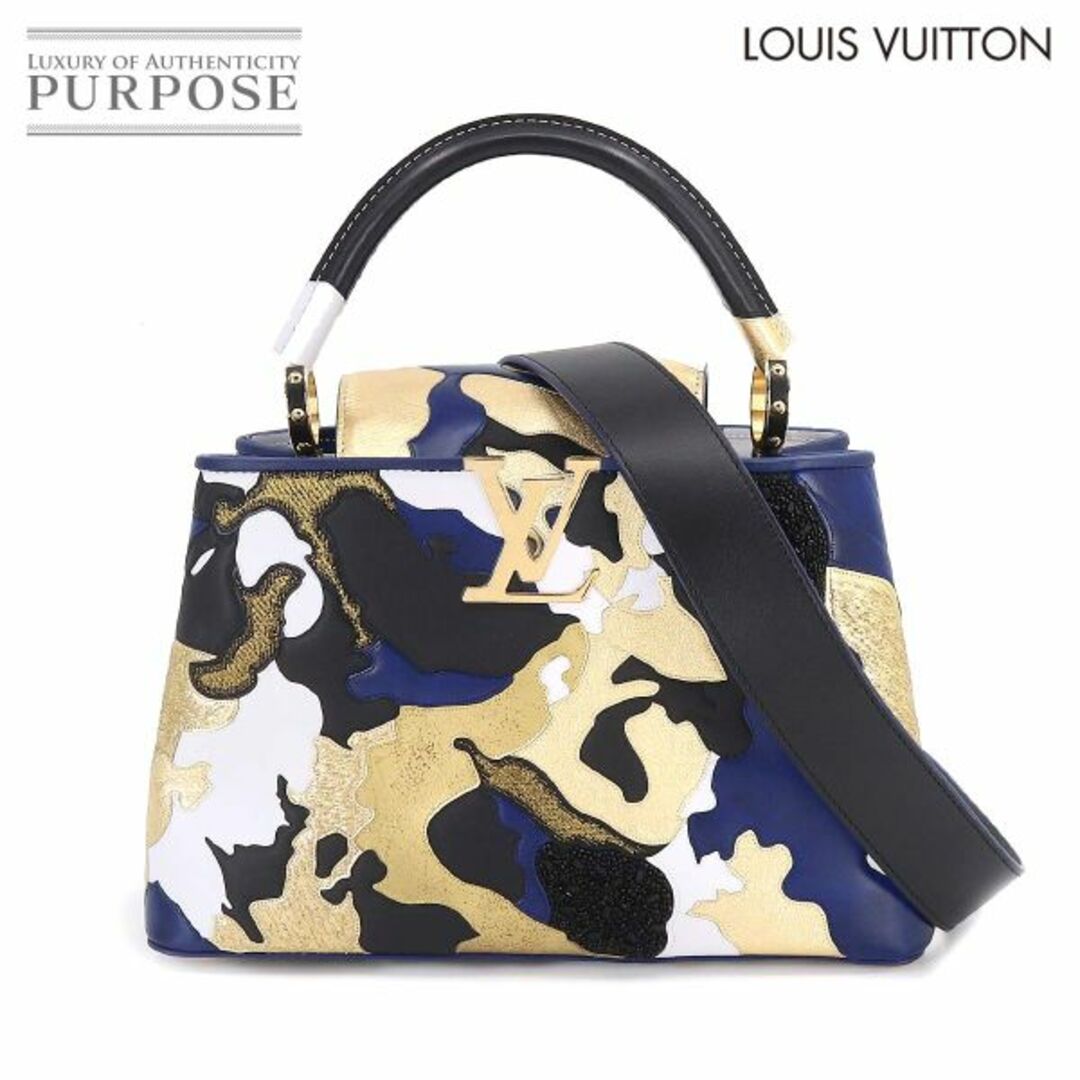 LOUIS VUITTON(ルイヴィトン)の未使用 展示品 ルイ ヴィトン LOUIS VUITTONカプシーヌ MM ZHAO ZHAO 2way ハンド ショルダー バッグ レザー マルチカラー M56578 アーティーカプシーヌ VLP 90205810 レディースのバッグ(ハンドバッグ)の商品写真