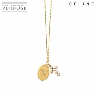 celine - 美品✨ CELINEセリーヌ トリオンフ ネックレス GP ゴールド ...