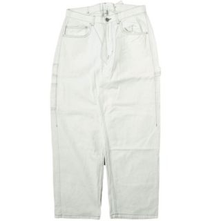 Danke Schon ダンケシェーン 22AW ０STICH PAINTER PANTS 0ステッチペインターパンツ 22AWDS-17 L ホワイト ボトムス【中古】【Danke Schon】(ペインターパンツ)