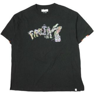 ファセッタズム(FACETASM)のFACETASM x ROYAL FLASH ファセッタズム ロイヤルフラッシュ 23SS 別注 日本製 BOREDOMS BIG TEE オーバーサイズグラフィックTシャツ ABH-TEE-U21 5 BLACK 半袖 トップス【中古】【FACETASM × ROYAL FLASH】(Tシャツ/カットソー(半袖/袖なし))