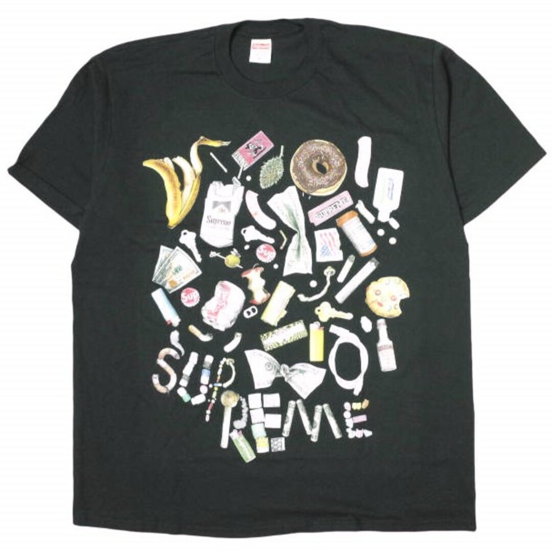 SUPREME シュプリーム 23SS アメリカ製 Trash Tee トラッシュTシャツ XL BLACK 半袖 WEEK18 MADE IN  USA トップス【新古品】【中古】【SUPREME】 | フリマアプリ ラクマ