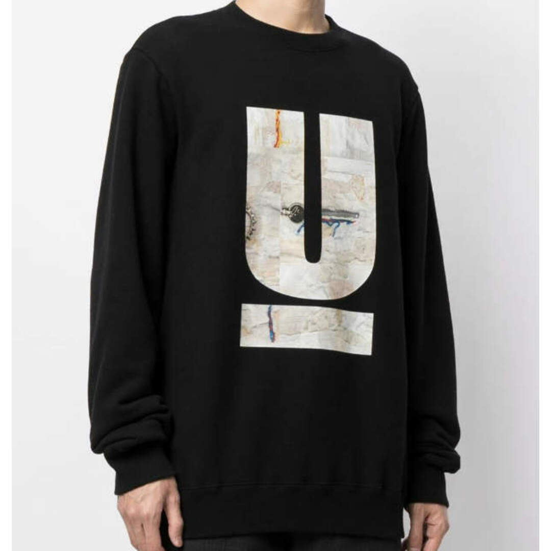 UNDERCOVER アンダーカバー 20AW 日本製 30TH ANNIVERSARY SWEAT Uロゴ スウェットプルオーバー UCZ9814  5 ブラック トレーナー トップス【中古】【UNDERCOVER】