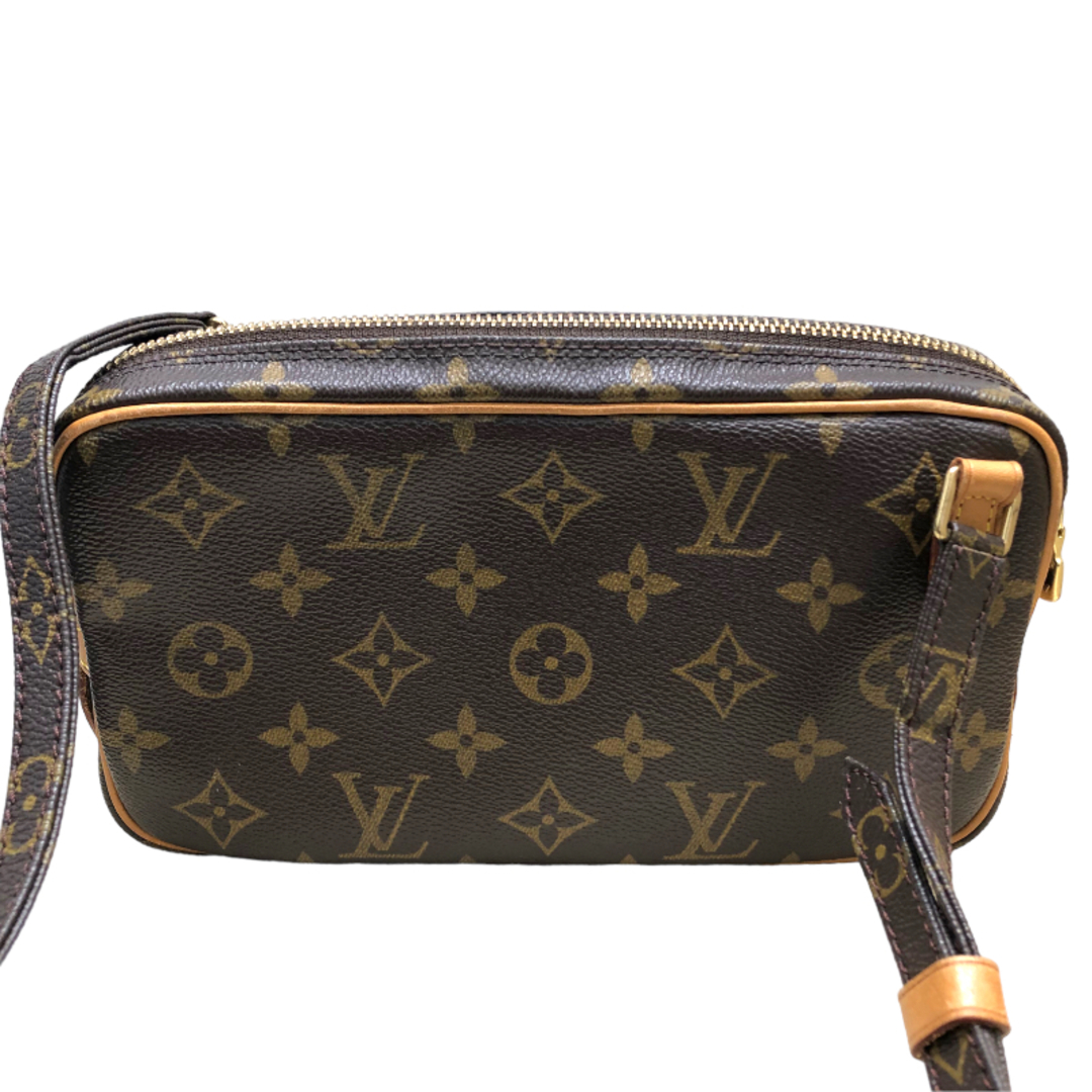 ルイ・ヴィトン LOUIS VUITTON ポシェットマルリーバンドリエール M51828 ブラウン ユニセックス ショルダーバッグ