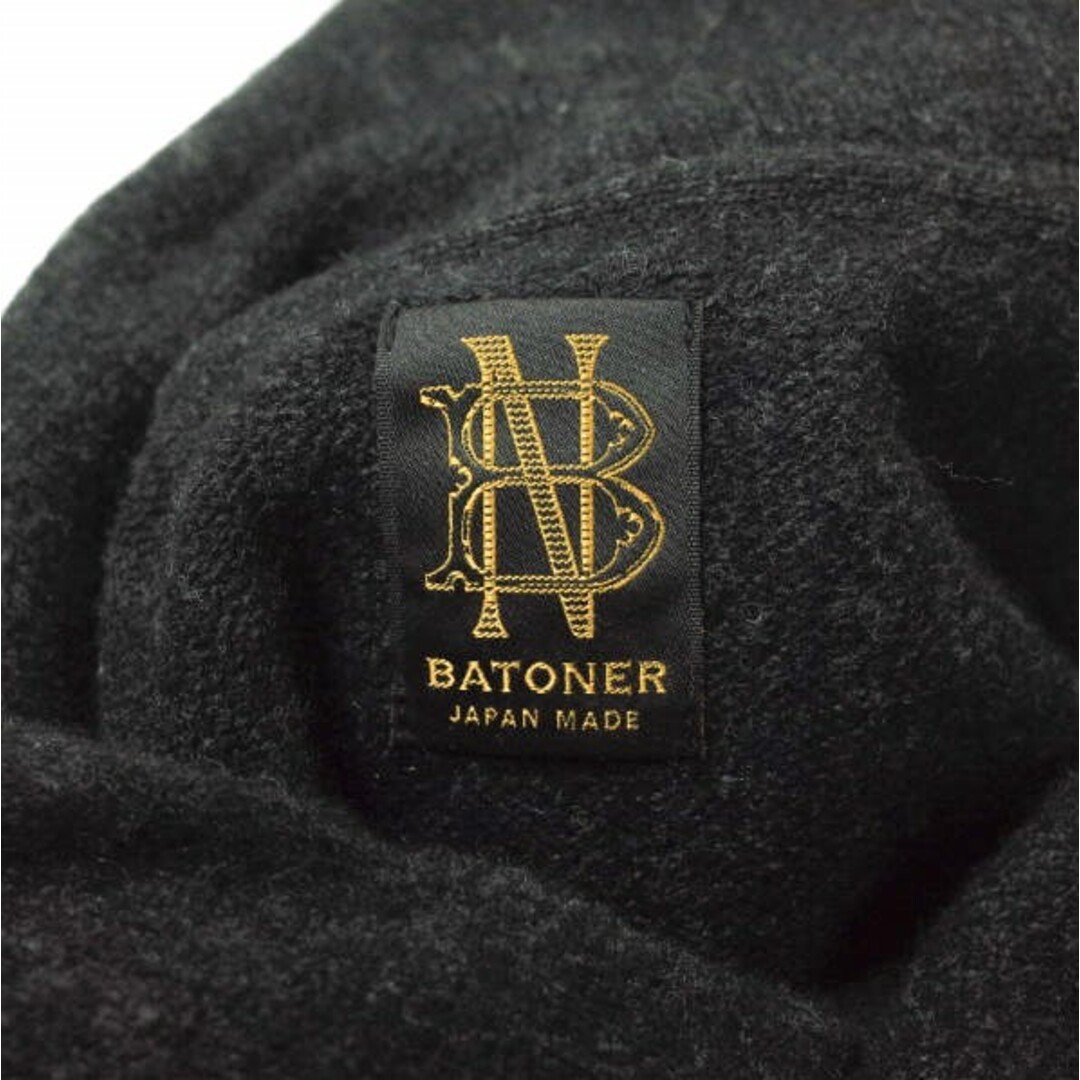 BATONER 21aw FLEECE WOOL PULL PARKA