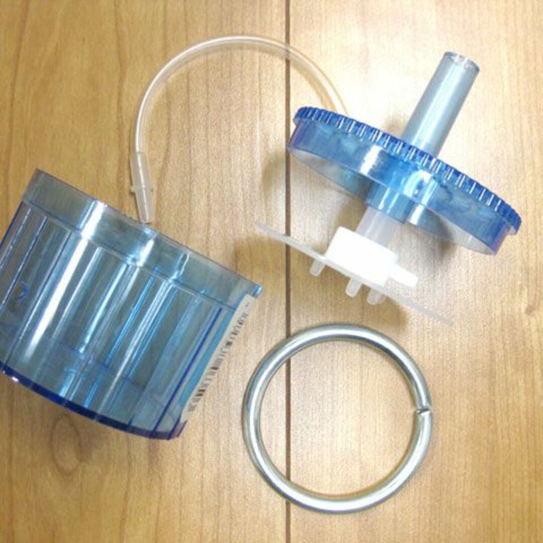 水槽用　投げ込み式　フィルター　スケルトン　ブルー×2 その他のペット用品(アクアリウム)の商品写真
