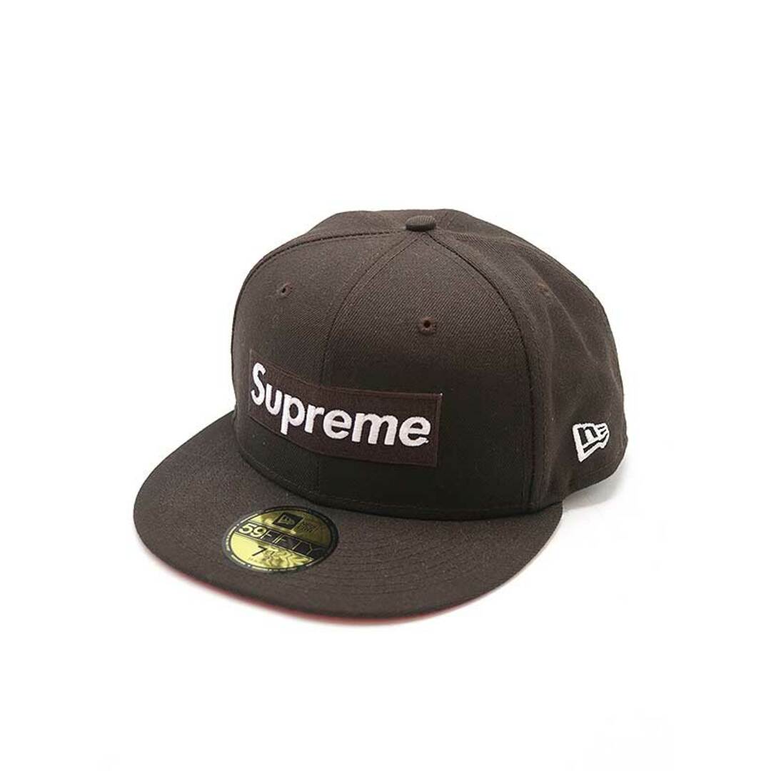 Supreme × New Era シュプリーム×ニューエラ 21AW No Comp Box Logo ボックスロゴキャップ ブラウン 7 1/2のサムネイル