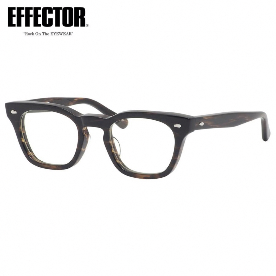 EFFECTOR 鼈甲風ウェリントンフレーム「CUT」新品未使用品