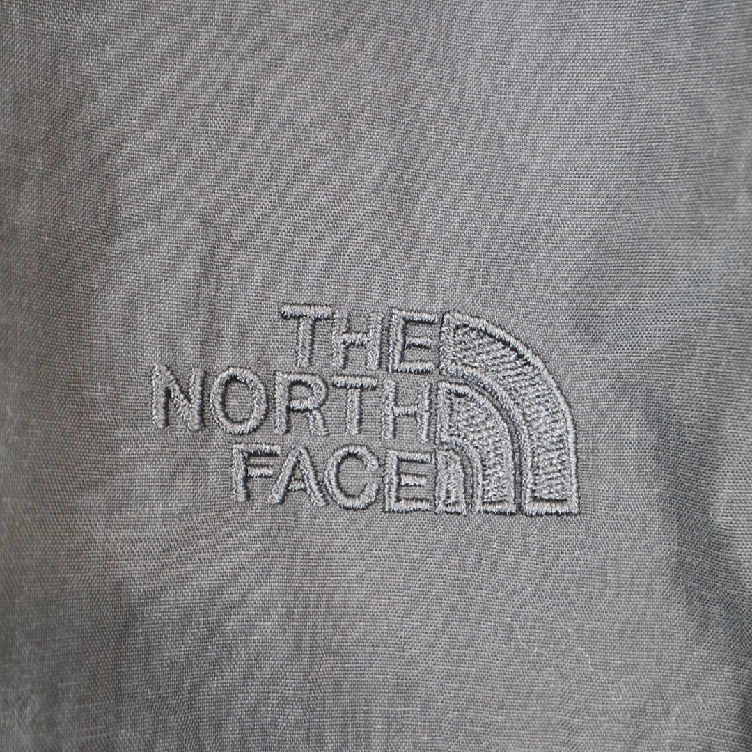 THE NORTH FACE ノースフェイス ナイロンパンツ 刺繍 デタッチャブル アウトドア 登山 ロゴ グレー (メンズ M) 中古 古着  O3552