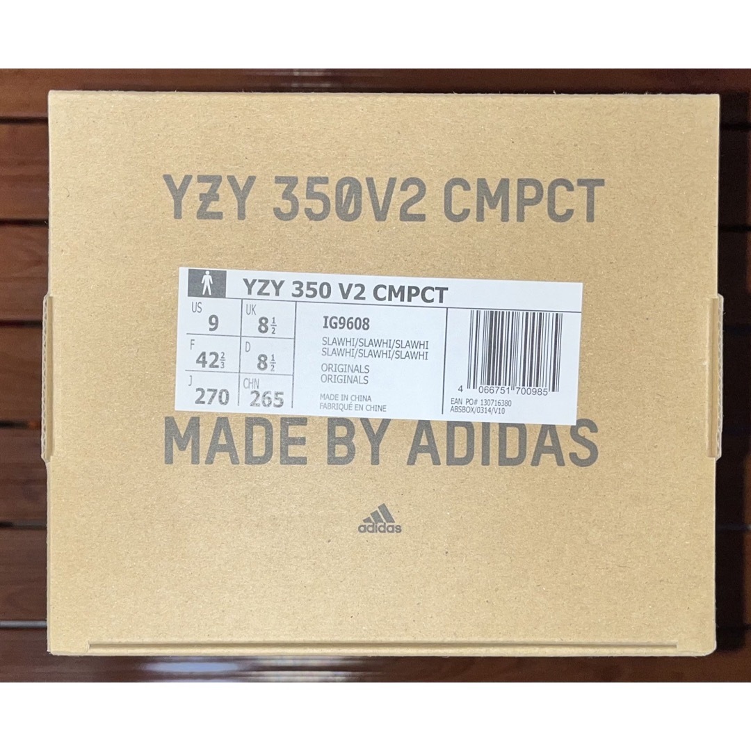 adidas YEEZY BOOST 350 V2 CMPCT 27cm 新品