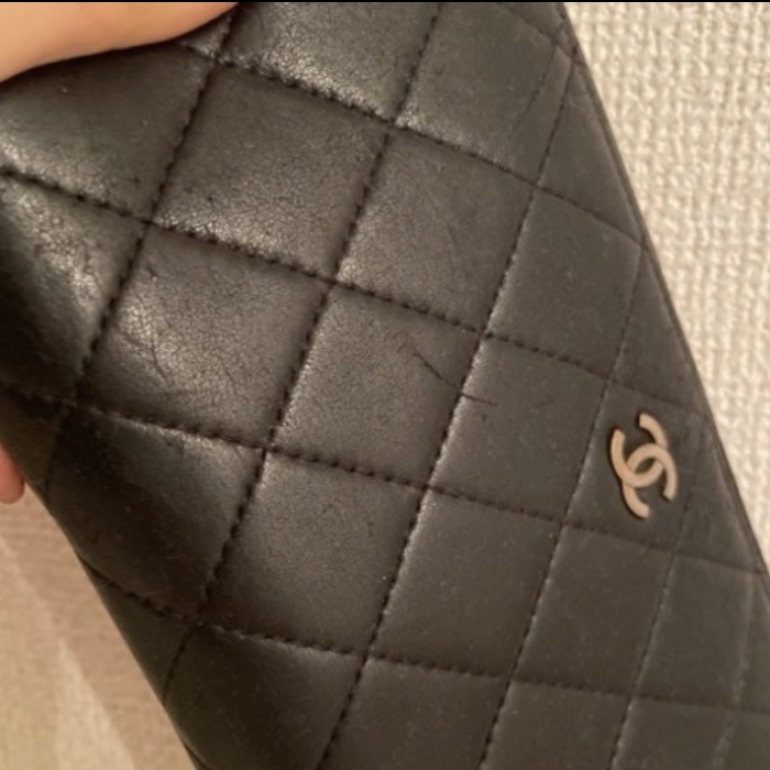 CHANEL(シャネル)のCHANEL ラムスキン　財布 レディースのファッション小物(財布)の商品写真