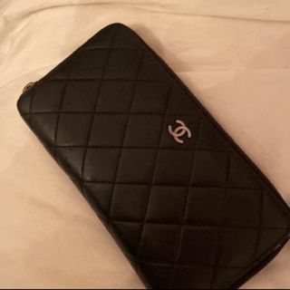 シャネル(CHANEL)のCHANEL ラムスキン　財布(財布)