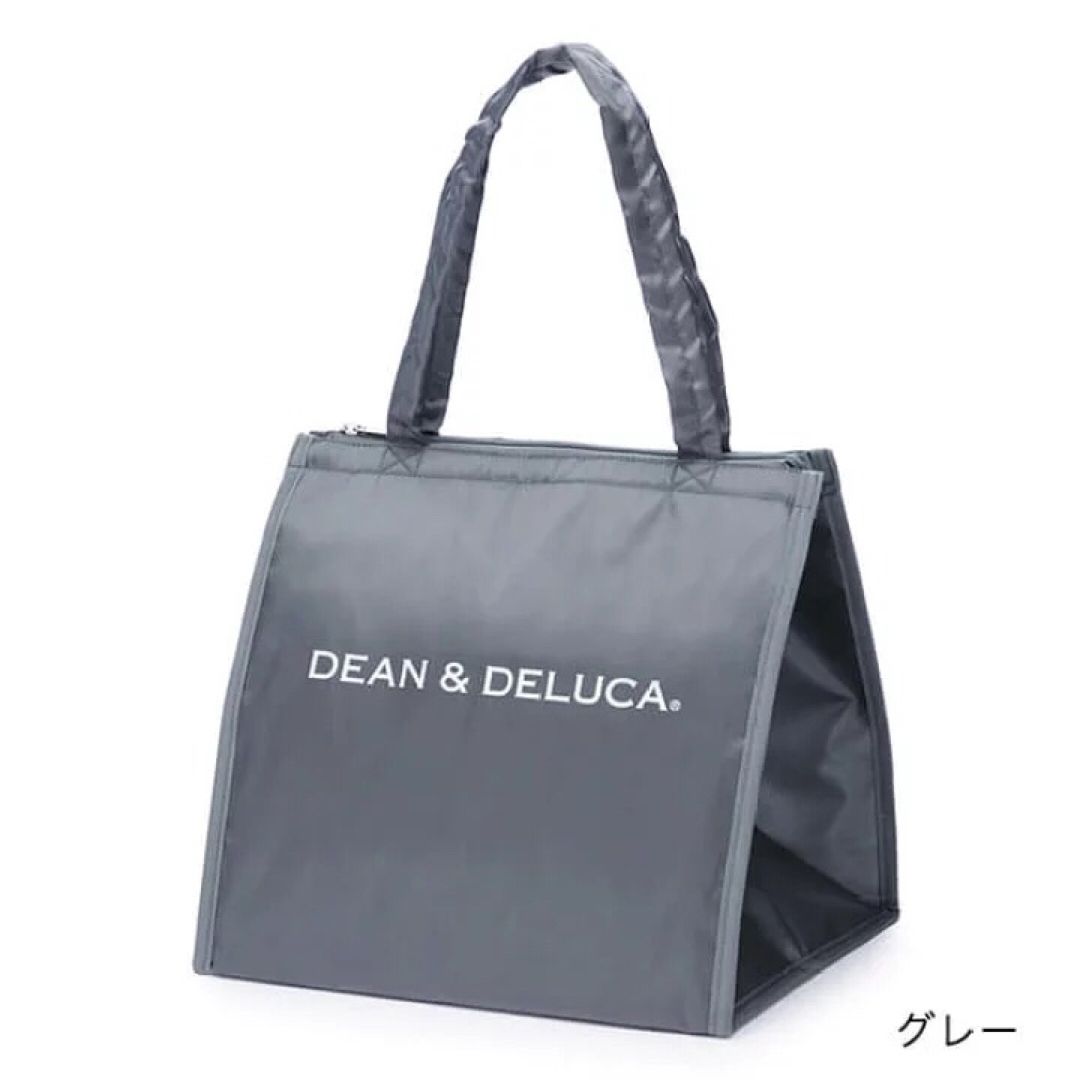 DEAN & DELUCA(ディーンアンドデルーカ)の【新品】DEAN & DELUCA 三段重大とクーラーバッグ グレーL セット インテリア/住まい/日用品のキッチン/食器(弁当用品)の商品写真