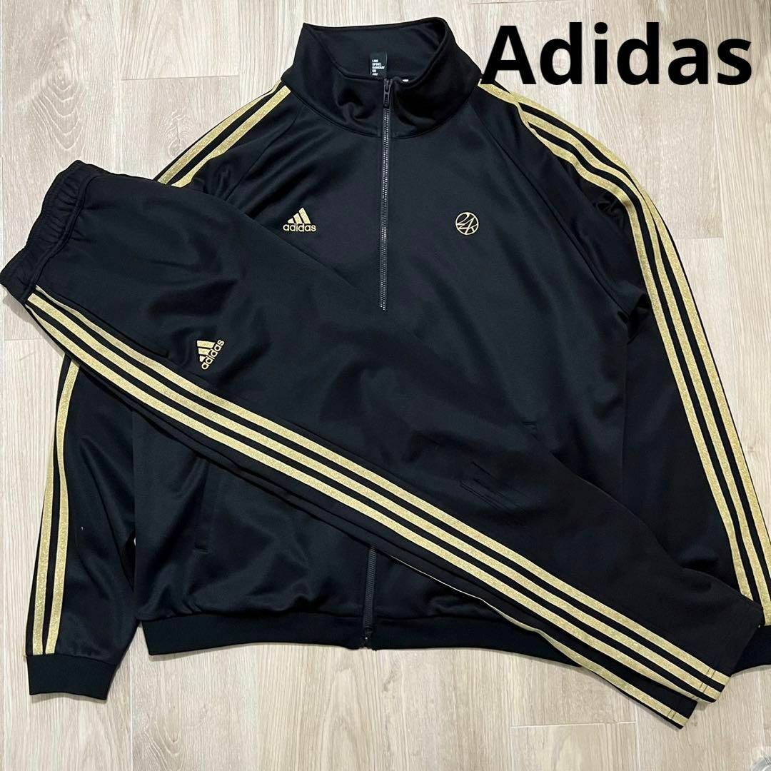 入手困難】Adidas ✖️24karats ジャージ セットアップ 金刺繍-