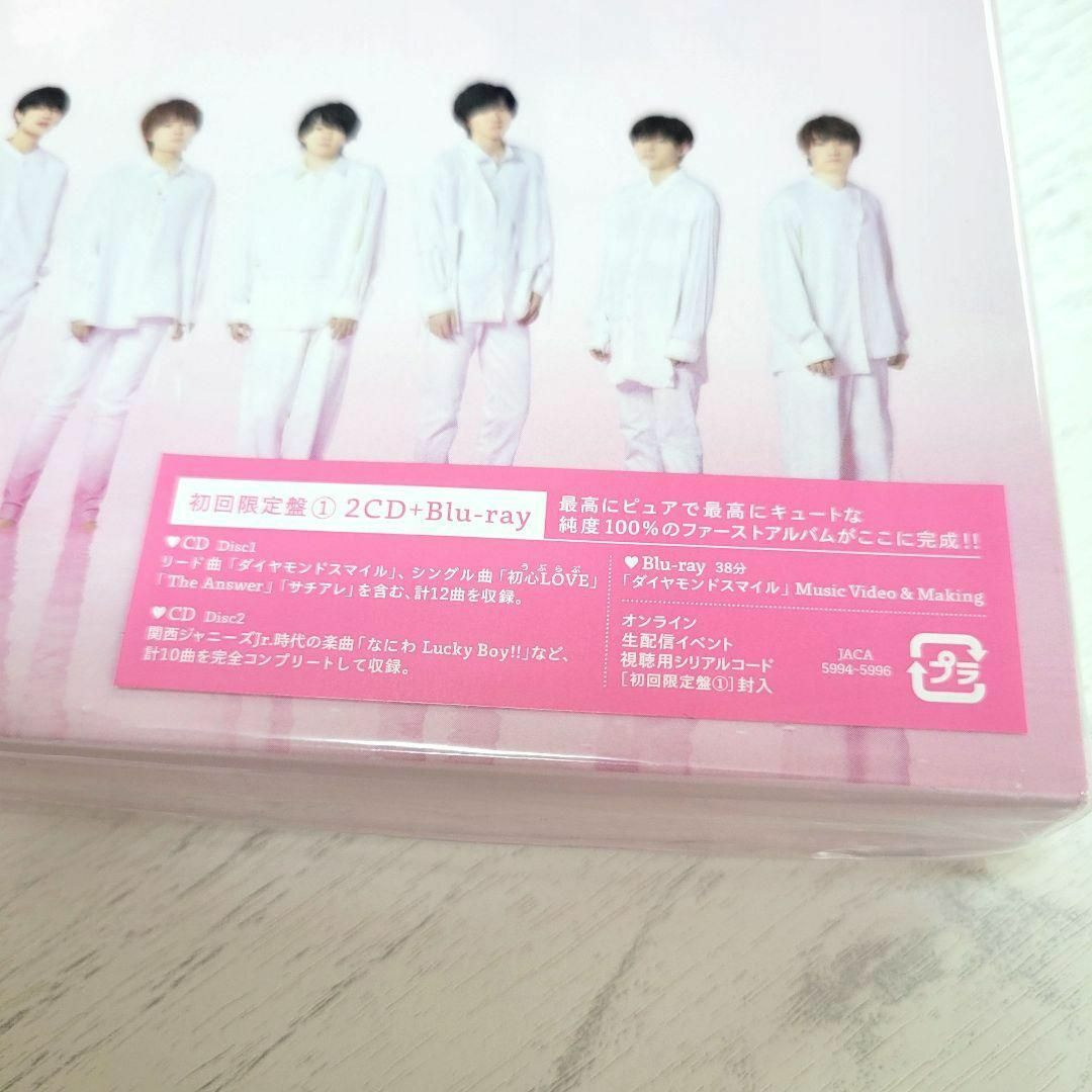 新品未開封 なにわ男子 1st Love 初回限定盤① Blu-ray