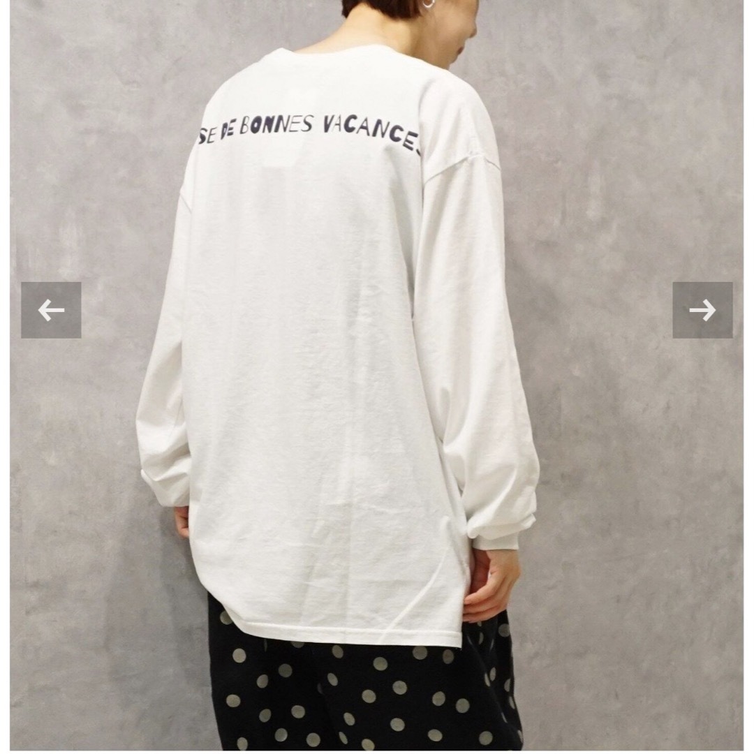 journal standard luxe プリント リメイク リブロンT - Tシャツ(長袖/七分)