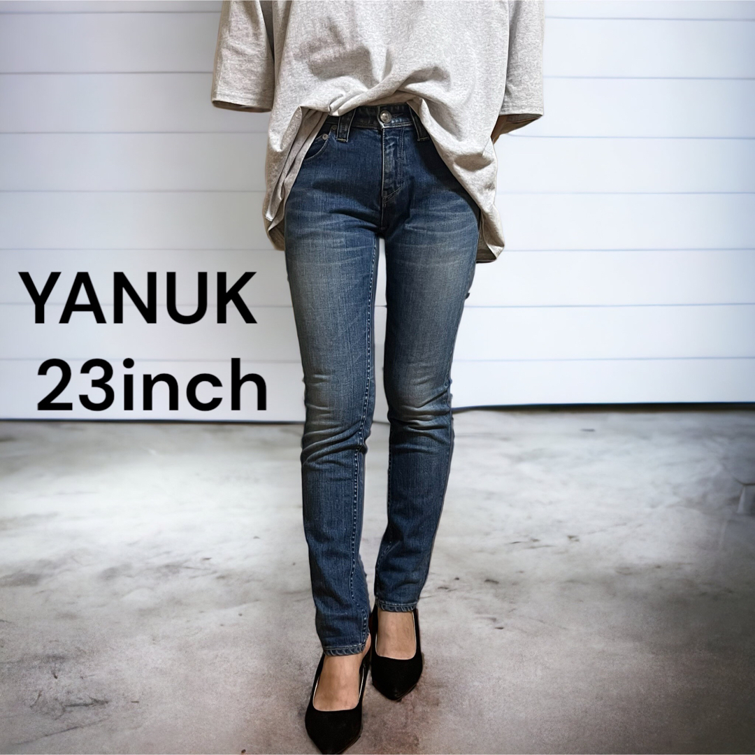 YANUK - ヤヌーク YANUK KAY スリム ボーイズデニムパンツの通販 by ...