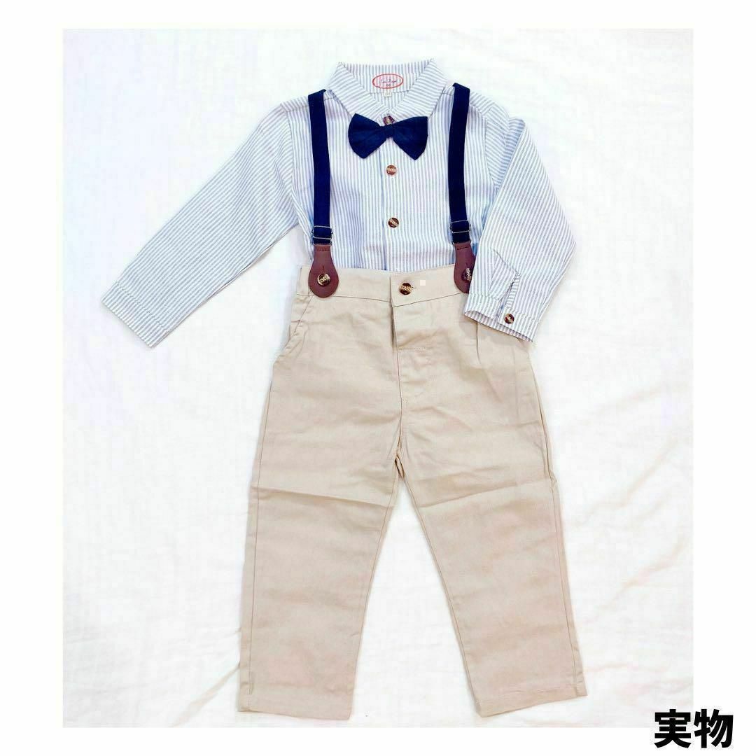 【限定セール】フォーマル キッズ 男の子 80 お誕生日 バースデーフォト 秋 キッズ/ベビー/マタニティのベビー服(~85cm)(セレモニードレス/スーツ)の商品写真