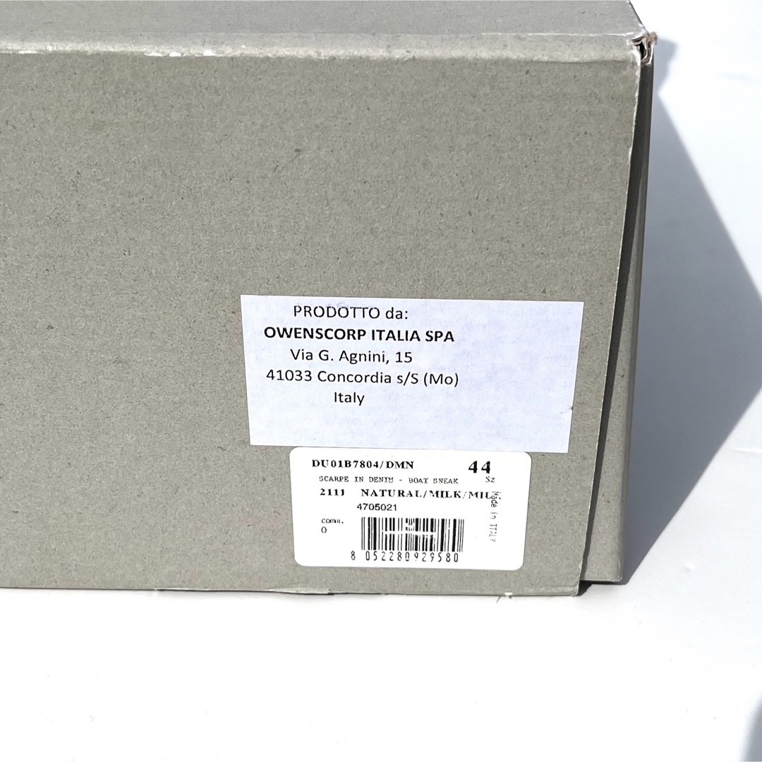 新品 RICK OWENS DRKSHDW BOAT SNEAK 44 - スニーカー