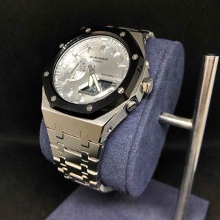 ジーショック(G-SHOCK)のGA-2100本体付き ステンレスベルトセット カシオーク カスタム Gショック(腕時計(アナログ))