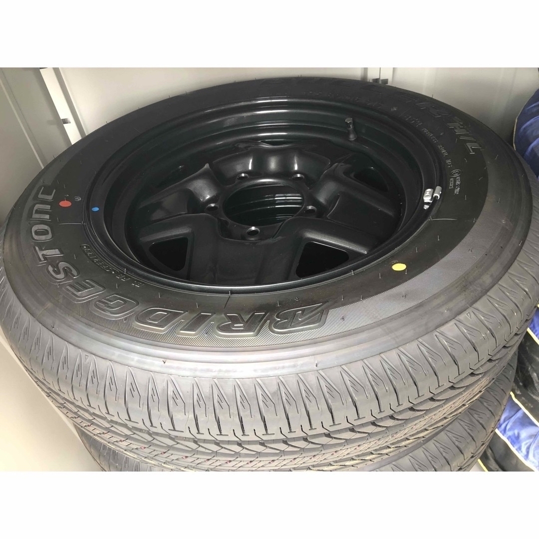 新車外し ジムニー 175/80R16 4本ホイール付き ブリヂストン 新車外し ジムニー 175/80R16 4本ホイール付き ブリヂストン