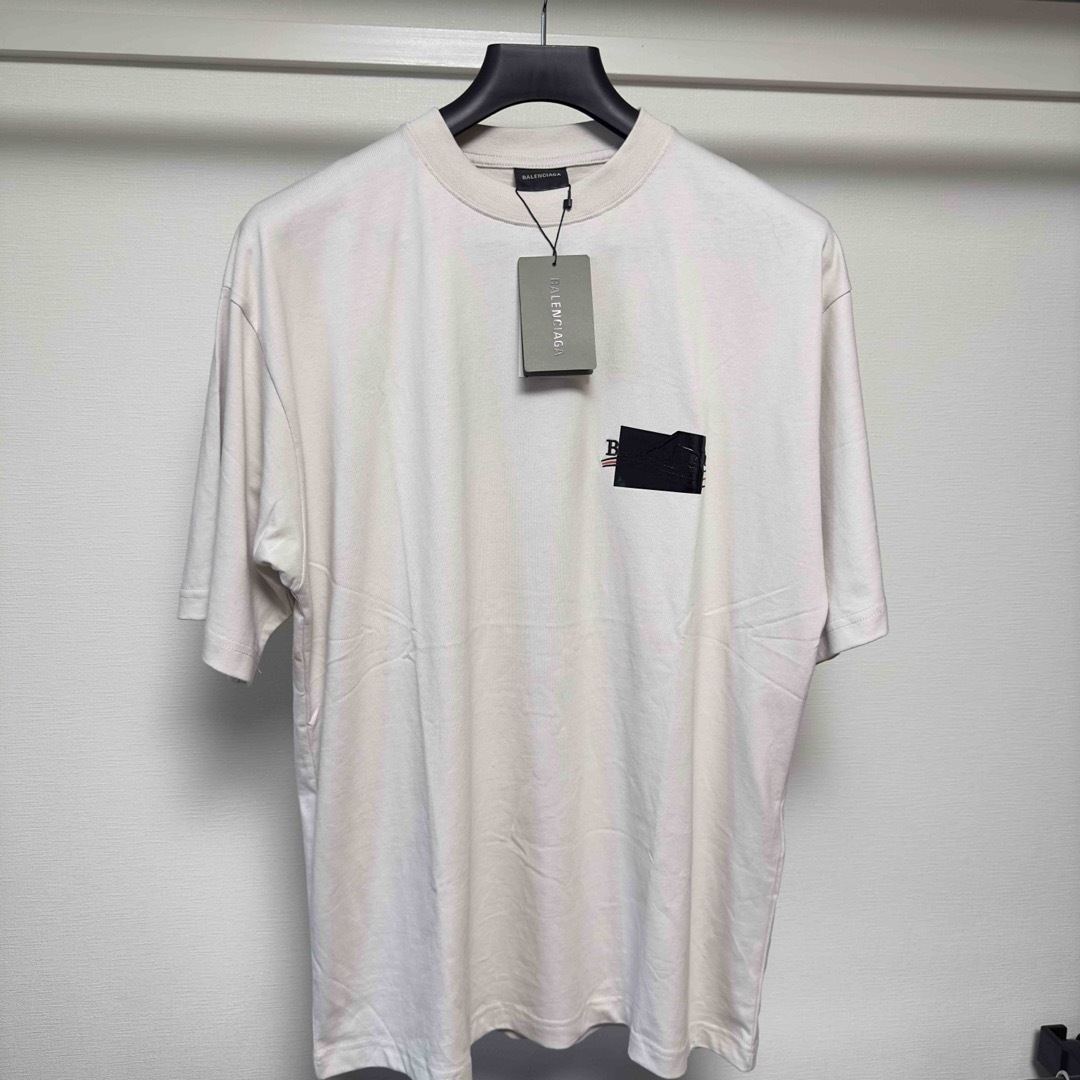 BALENCIAGA GAFFER TEE IVORY