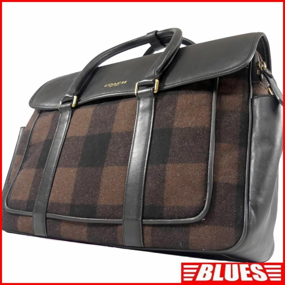 COACH コーチ ハンドバッグ メンズ 本革 レディース 黒 茶 AA1503AA1503