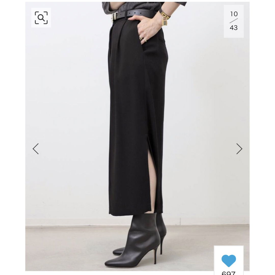 L'Appartement DEUXIEME CLASSE(アパルトモンドゥーズィエムクラス)の36【GOOD GRIEF!/グッドグリーフ】 I LINE SKIRT   レディースのスカート(ロングスカート)の商品写真