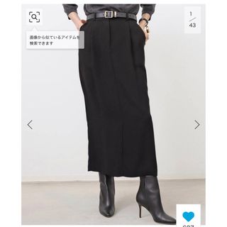 アパルトモンドゥーズィエムクラス(L'Appartement DEUXIEME CLASSE)の36【GOOD GRIEF!/グッドグリーフ】 I LINE SKIRT  (ロングスカート)