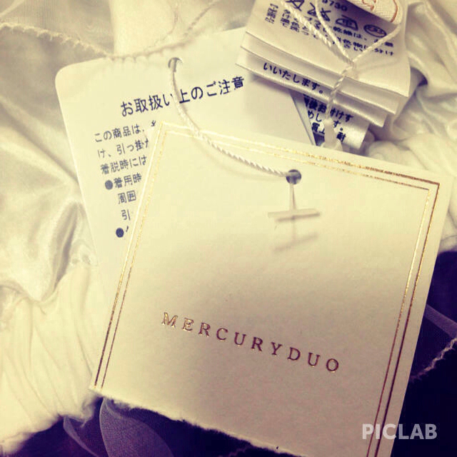 MERCURYDUO(マーキュリーデュオ)の新品♡2014SS♡店舗売り切れ商品 レディースのスカート(ミニスカート)の商品写真