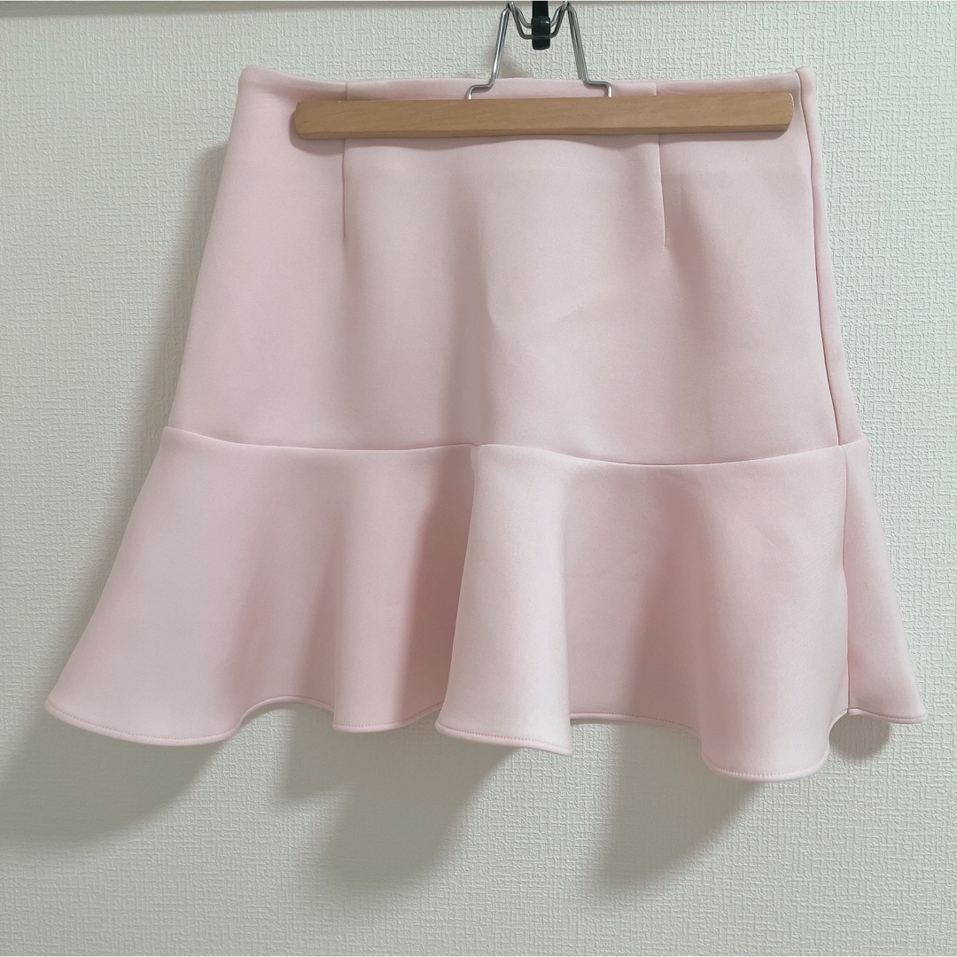 JILTU flare mini skart (baby pink)ミニスカート