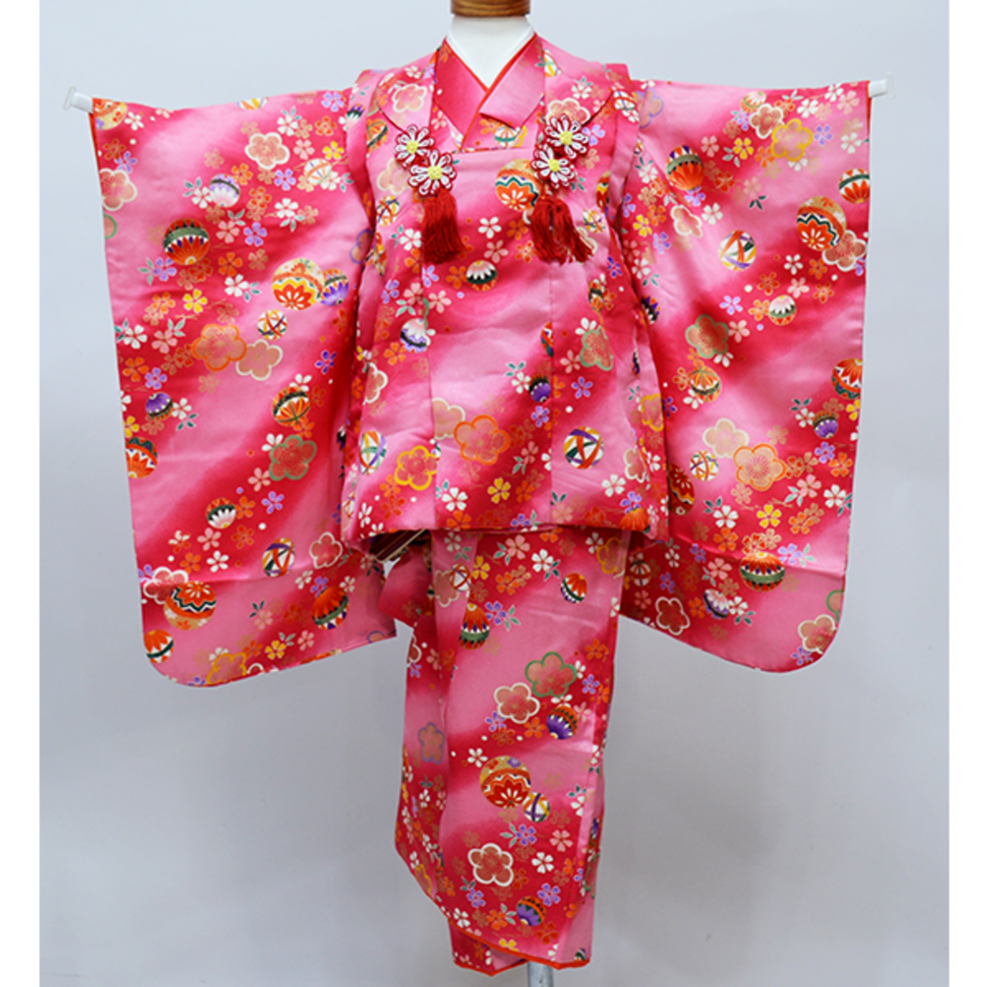 七五三 三歳 女児 被布着物セット 百花繚乱 祝着 NO39398 | フリマアプリ ラクマ