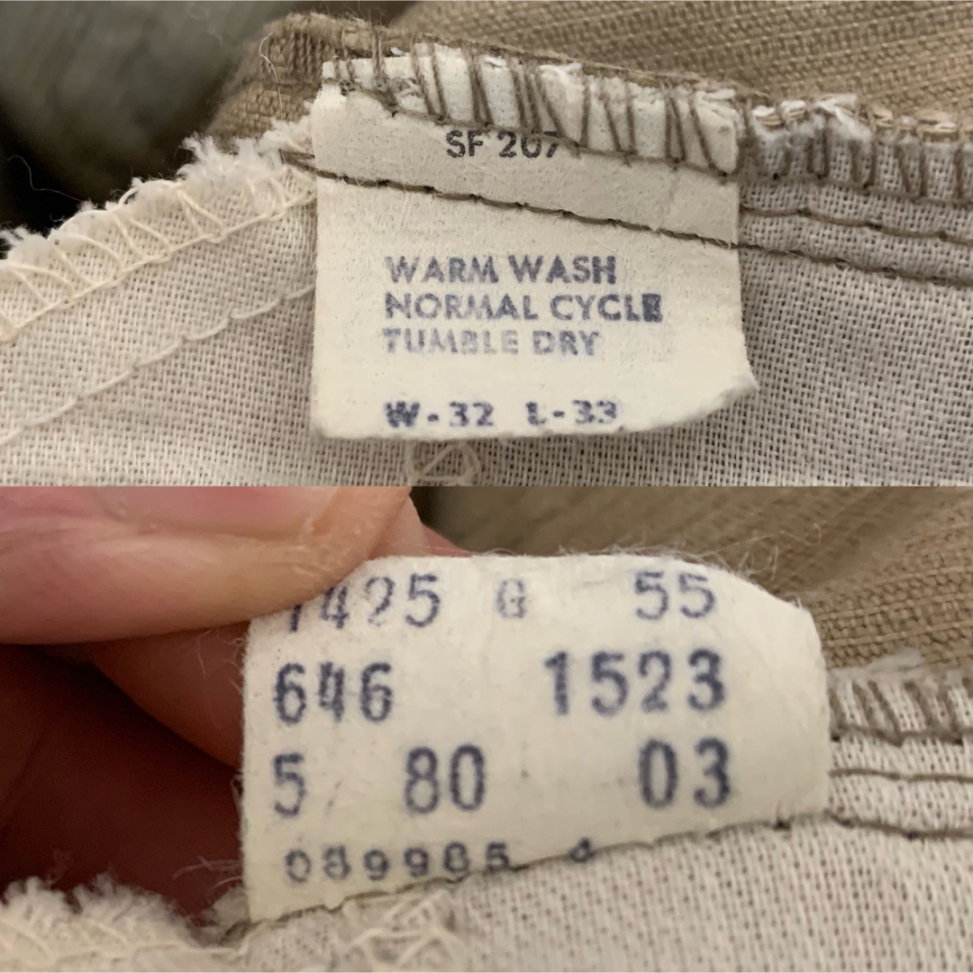 Levis VINTAGE 1980年製造品 646 フレアコーデュロイパンツ