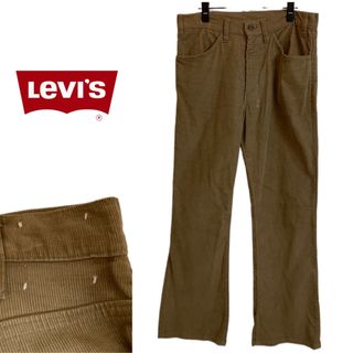 Levis VINTAGE 1980年製造品 646 フレアコーデュロイパンツ