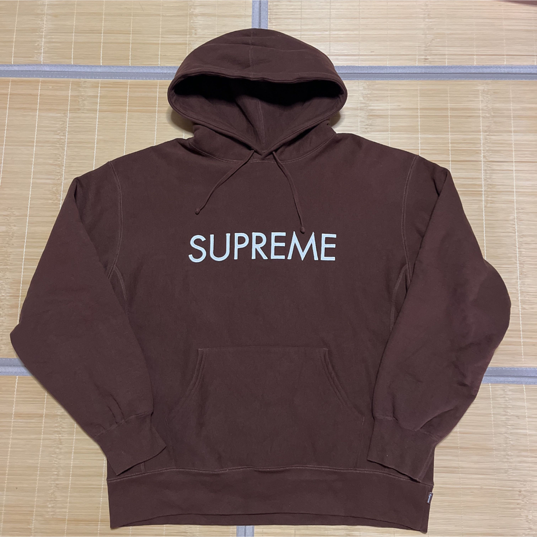 Supreme Capital Hooded シュプリーム  box パーカー