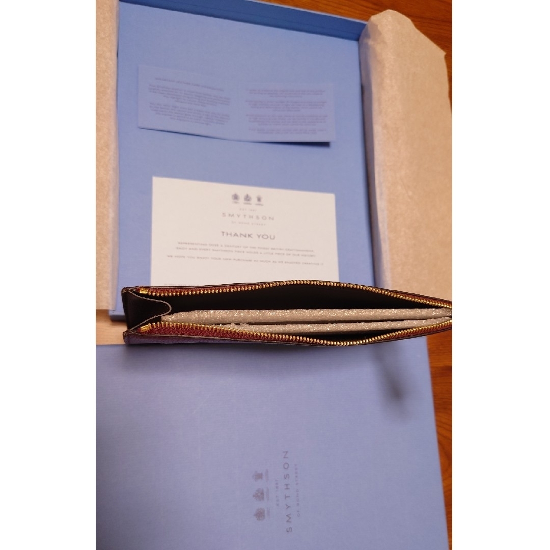 Smythson(スマイソン)の未使用☆SMYTHSON/スマイソン ポーチ ケース☆ レディースのファッション小物(ポーチ)の商品写真