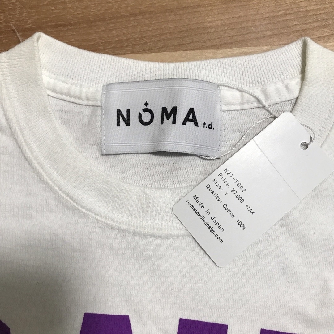NOMA t.d.(ノマティーディー)の【新品 タグ付き】NOMA t.d.  ノーマティーディー　Tシャツ メンズのトップス(Tシャツ/カットソー(半袖/袖なし))の商品写真