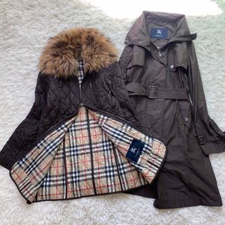 バーバリー(BURBERRY) トレンチコート(レディース)(ファー)の通販 79