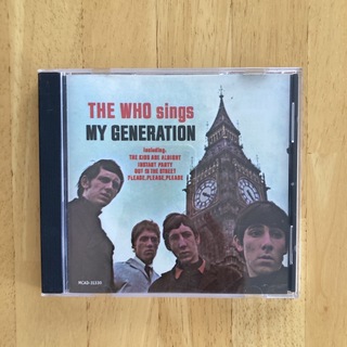 CD「THE WHO sings MY GENERATION」(ポップス/ロック(洋楽))
